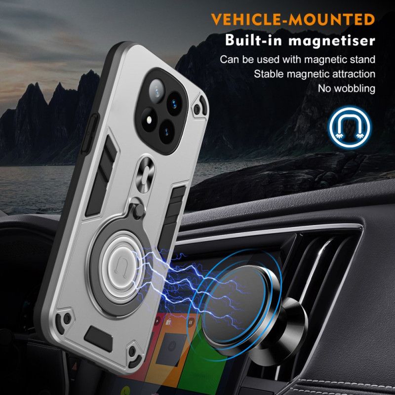 Cover Til Xiaomi Redmi Note 14 Pro Plus 5g Roterende Stativ