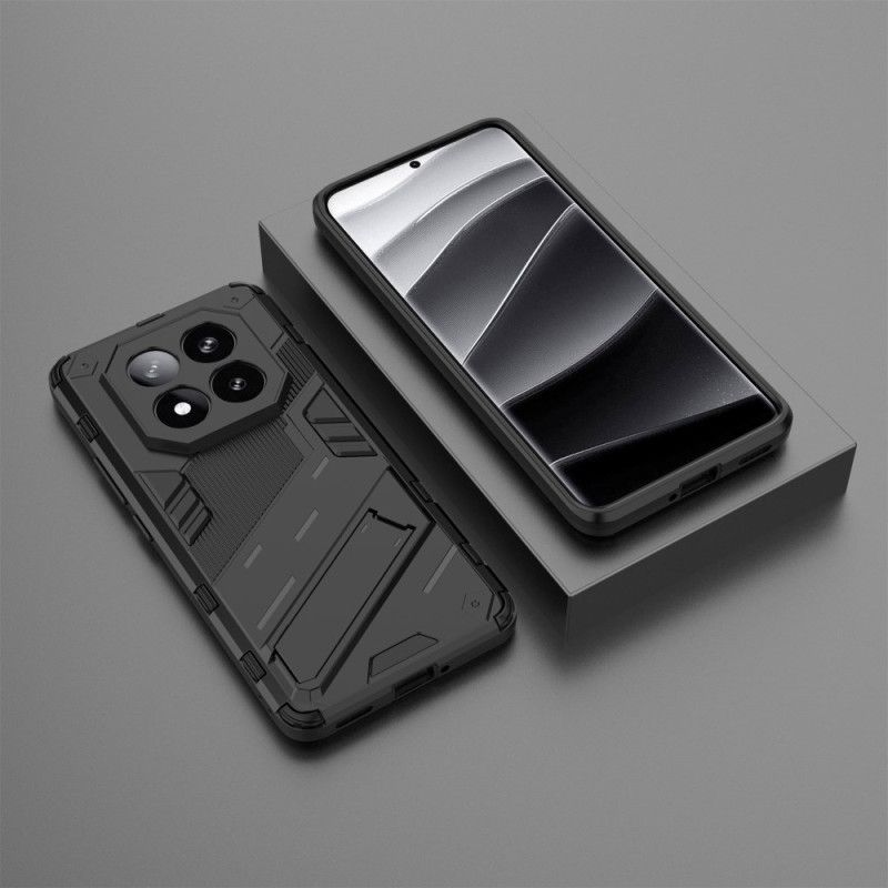 Cover Xiaomi Redmi Note 14 Pro Plus 5g Aftagelig Håndfri Stativ Med To Positioner