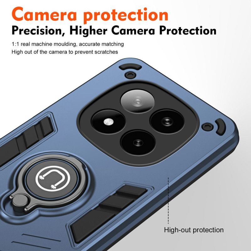 Cover Xiaomi Redmi Note 14 Pro Plus 5g Glidende Kamskærm Og Stativ