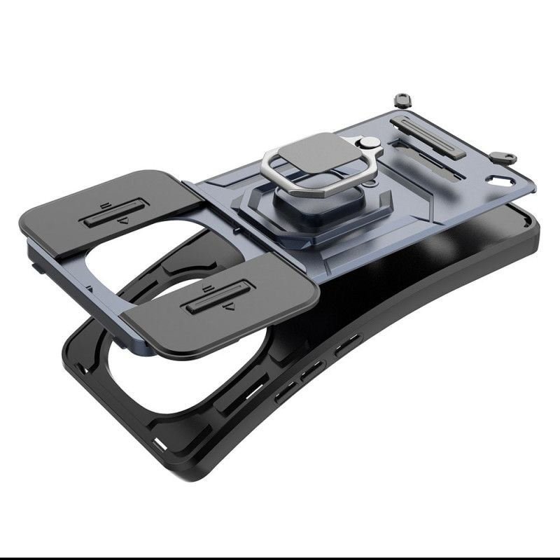 Cover Xiaomi Redmi Note 14 Pro Plus 5g Holdbar Ring Med Linsebeskytter