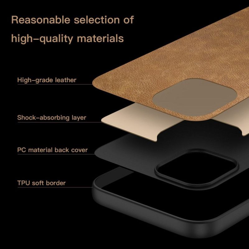 Cover Xiaomi Redmi Note 14 Pro Plus 5g Tekstureret Lædereffekt