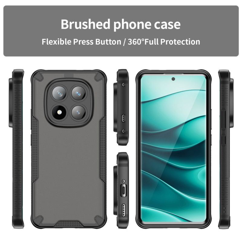 Cover Xiaomi Redmi Note 14 Pro Plus 5g Telefon Etui Semi-transparent Silikone Med Hærdet Glasskærmbeskytter