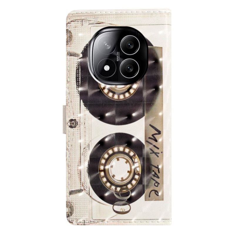 Flip Cover Til Xiaomi Redmi Note 14 Pro Plus 5g 3d Kassette