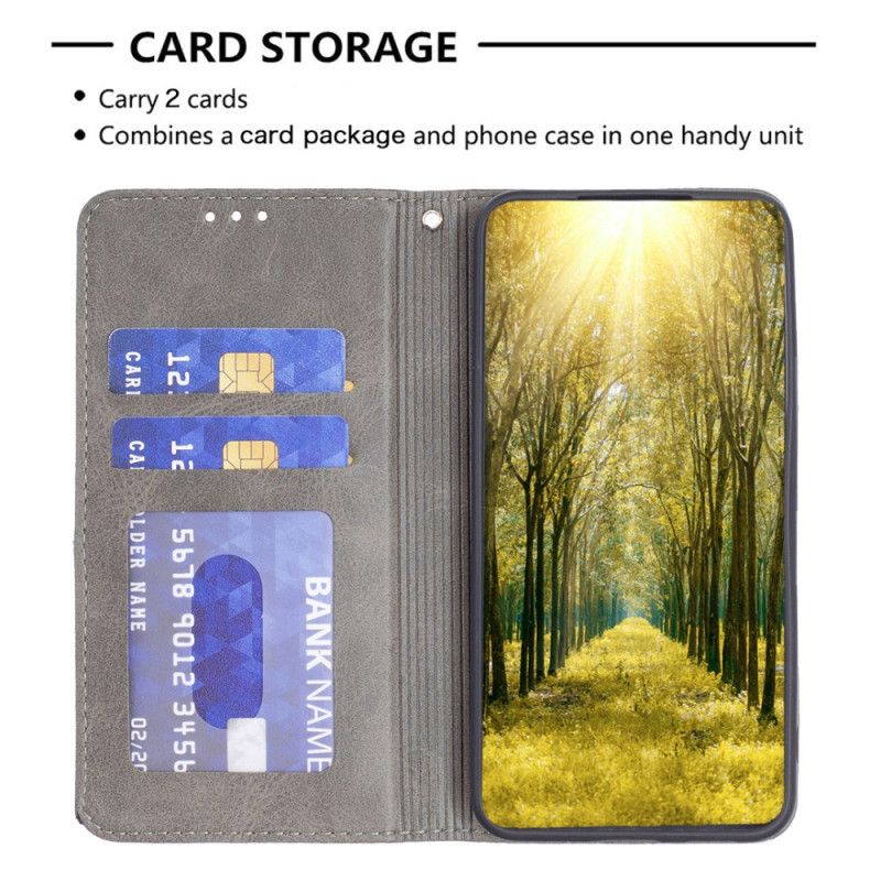 Flip Cover Til Xiaomi Redmi Note 14 Pro Plus 5g Geometrisk