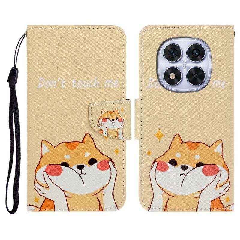 Flip Cover Til Xiaomi Redmi Note 14 Pro Plus 5g Shiba Inu-mønster