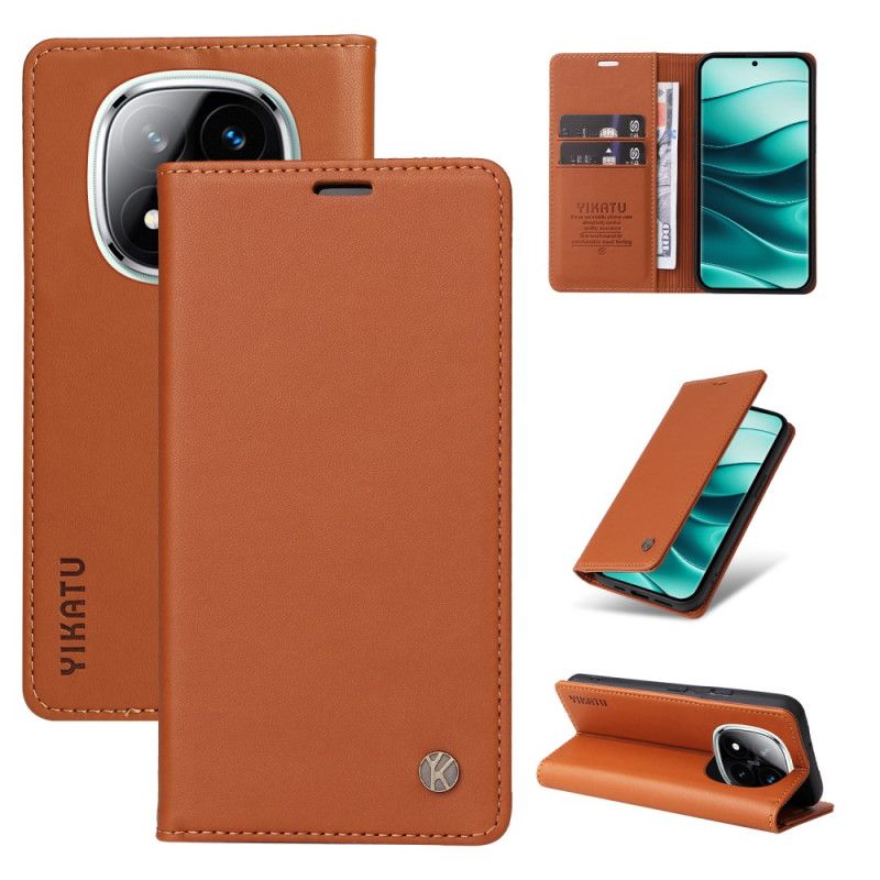 Flip Cover Til Xiaomi Redmi Note 14 Pro Plus 5g Yikatu Kunstlæder