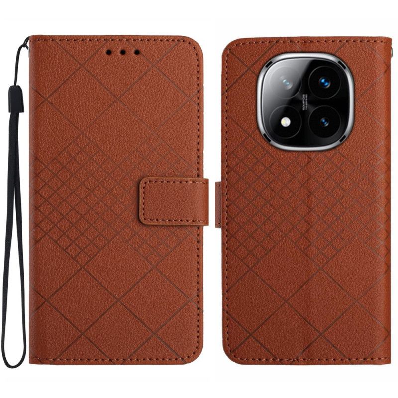 Flip Cover Xiaomi Redmi Note 14 Pro Plus 5g Diamanter