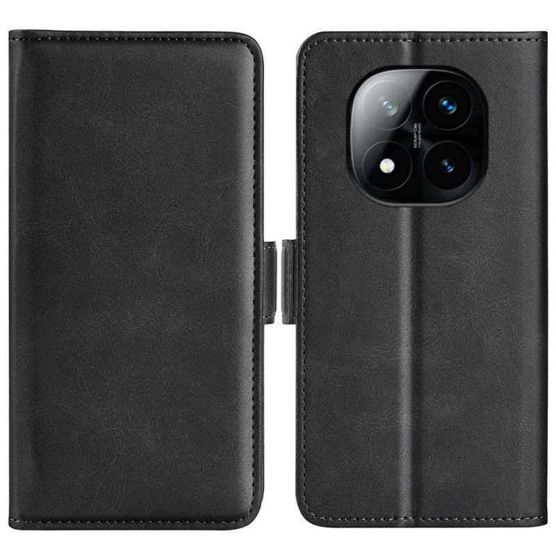 Flip Cover Xiaomi Redmi Note 14 Pro Plus 5g Dobbelt Lukning