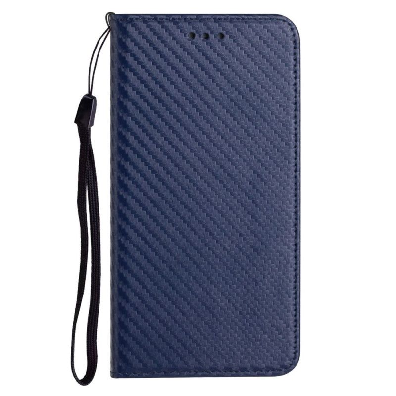 Flip Cover Xiaomi Redmi Note 14 Pro Plus 5g Kulfiber Strap-on