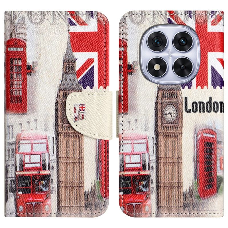 Flip Cover Xiaomi Redmi Note 14 Pro Plus 5g London Life