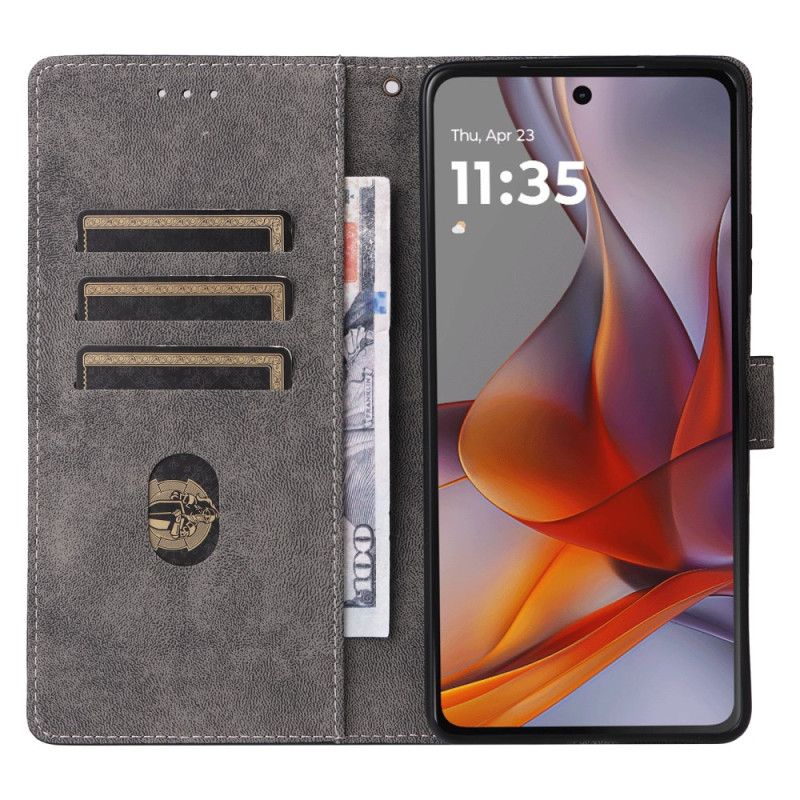 Flip Cover Xiaomi Redmi Note 14 Pro Plus 5g Ruskindsvariant Med Rem