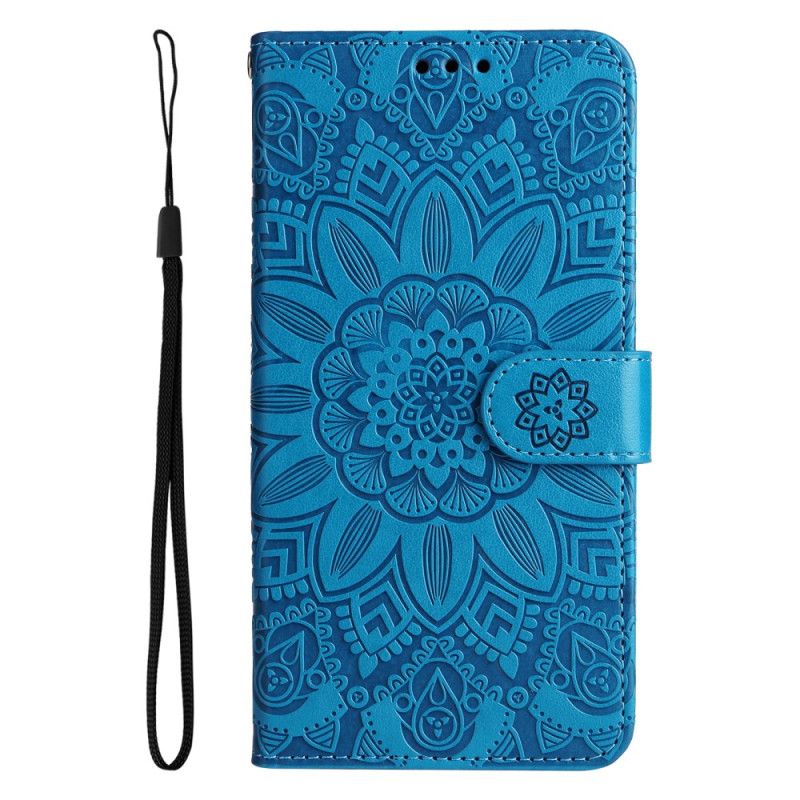 Læder Cover Xiaomi Redmi Note 14 Pro Plus 5g Telefon Etui Flamboyant Mandala