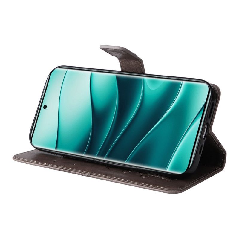 Læder Cover Xiaomi Redmi Note 14 Pro Plus 5g Telefon Etui Kæmpesommerfugle