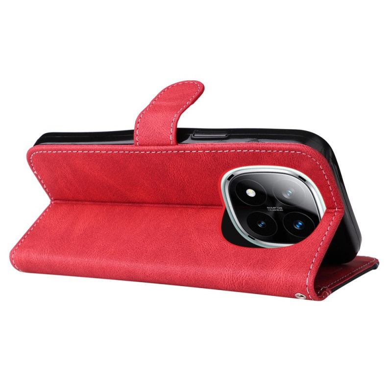 Læder Cover Xiaomi Redmi Note 14 Pro Plus 5g Telefon Etui Trefarvet Strap-on