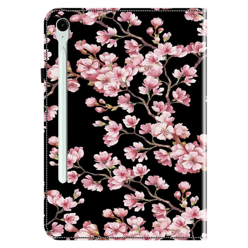 Etui Til Samsung Galaxy Tab S10 Fe Plus Blommeblomster