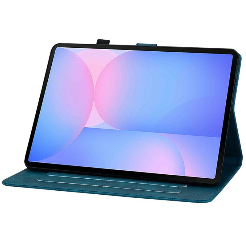 Flip Cover Til Samsung Galaxy Tab S10 Fe Plus Fleur-de-lis