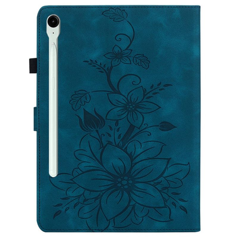 Flip Cover Til Samsung Galaxy Tab S10 Fe Plus Fleur-de-lis