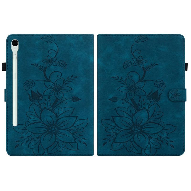 Flip Cover Til Samsung Galaxy Tab S10 Fe Plus Fleur-de-lis