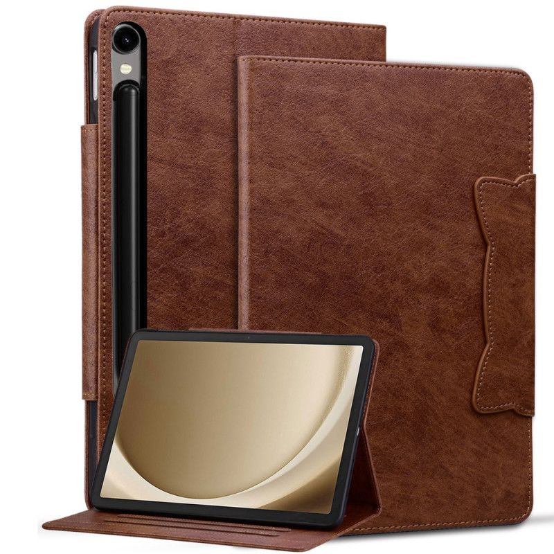 Læder Cover Samsung Galaxy Tab S10 Fe Plus Kattelås
