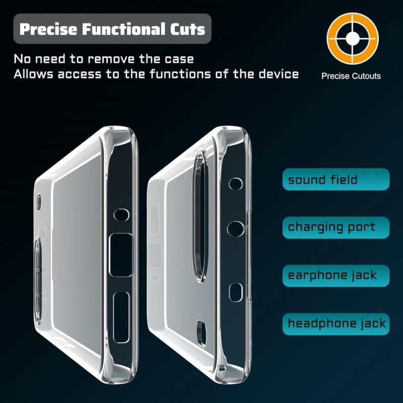 Cover Til Oneplus Nord 4 Gennemsigtigt Cover Og Skærmbeskytter