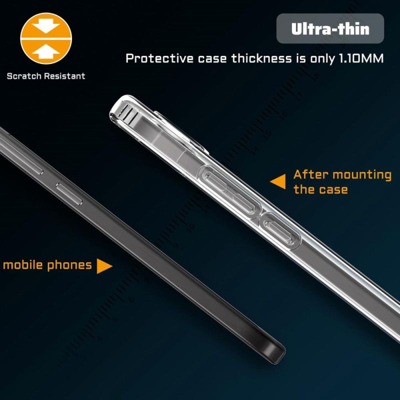 Cover Til Oneplus Nord 4 Gennemsigtigt Cover Og Skærmbeskytter