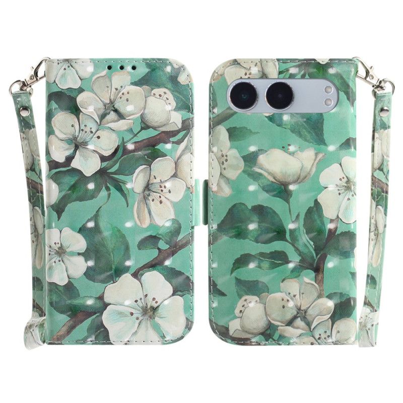 Flip Cover Oneplus Nord 4 Akvarelblomster-snor