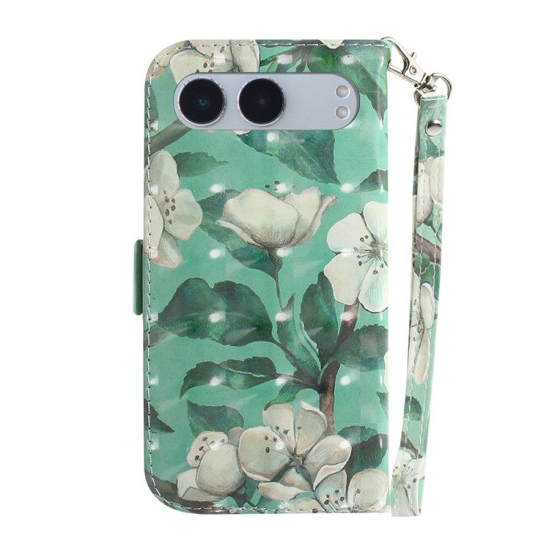 Flip Cover Oneplus Nord 4 Akvarelblomster-snor
