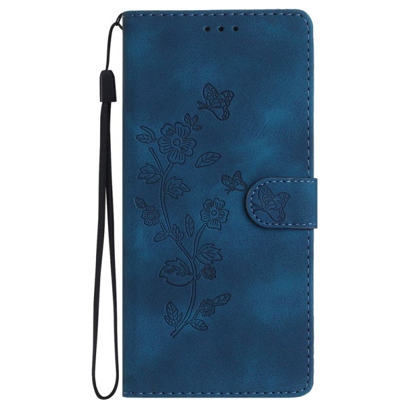 Flip Cover Oneplus Nord 4 Blomsterprint