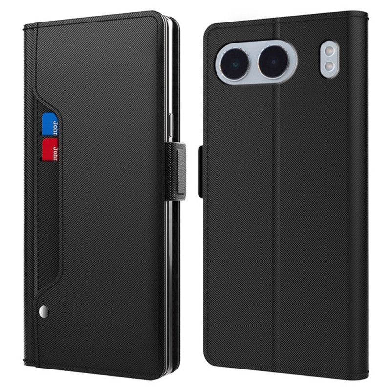 Flip Cover Oneplus Nord 4 Kortholder Og Spejl