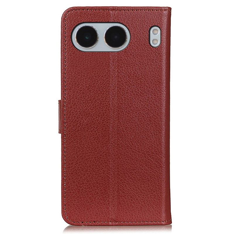 Flip Cover Oneplus Nord 4 Traditionelt Kunstlæder