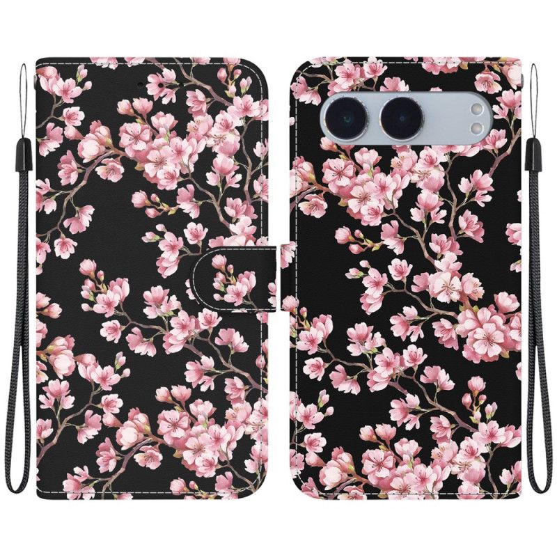Flip Cover Til Oneplus Nord 4 Blommeblomster
