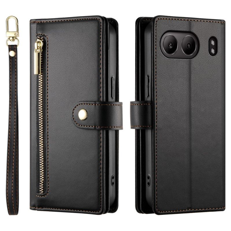 Flip Cover Til Oneplus Nord 4 Pung Med Rem Og Skulderrem