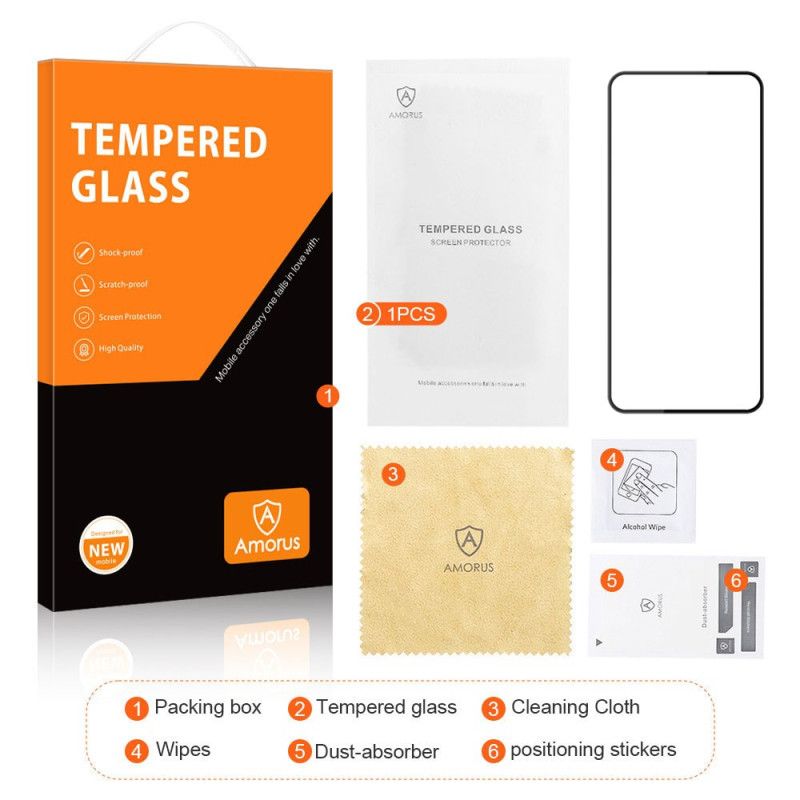 Fulddækkende Hærdet Glasskærmbeskytter Til Oneplus Nord 4