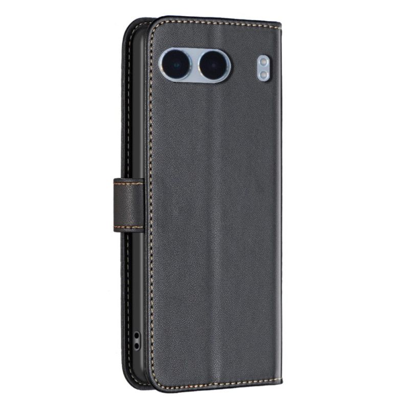 Læder Cover Oneplus Nord 4 Telefon Etui Binfen Color