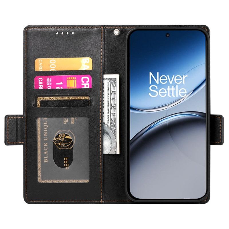 Læder Cover Oneplus Nord 4 Telefon Etui Multifunktionel