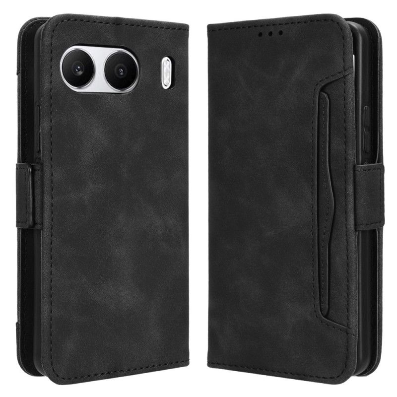 Læder Cover Oneplus Nord 4 Telefon Etui Multikort
