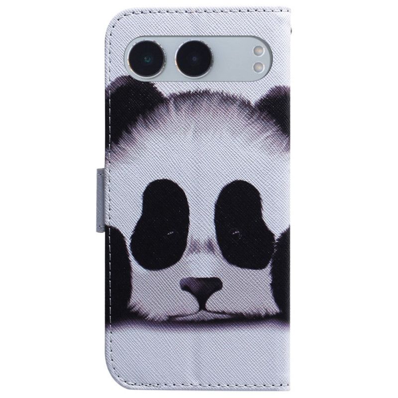 Læder Cover Oneplus Nord 4 Telefon Etui Panda