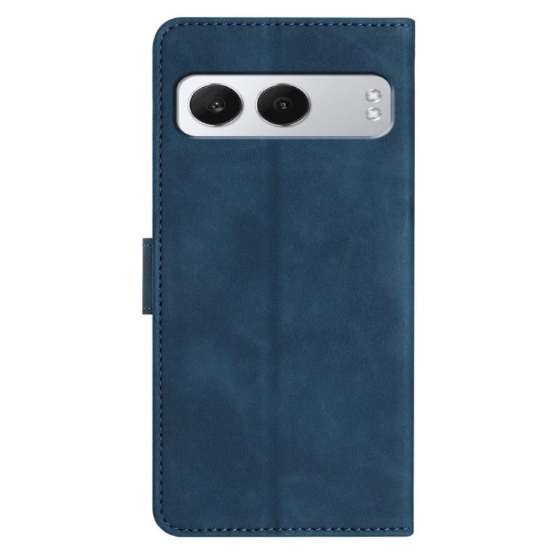 Læder Cover Oneplus Nord 4 Telefon Etui Sommerfuglekant