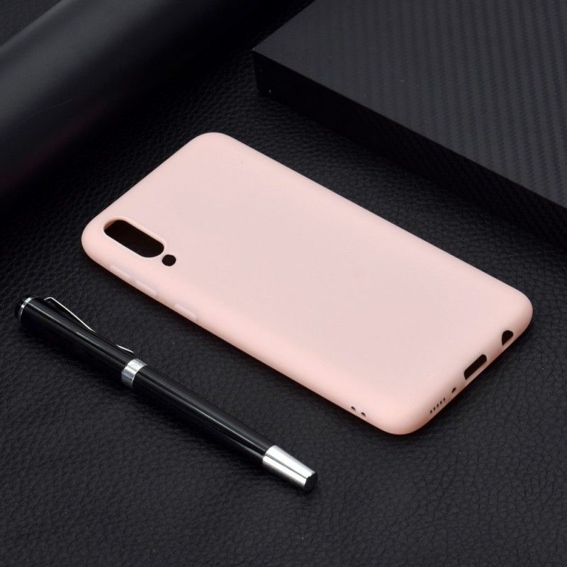 Cover for Samsung Galaxy A70 Sort Silikone
