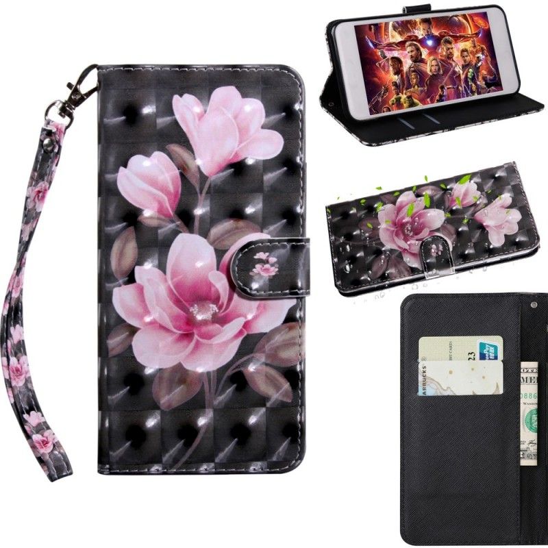 Flip Cover Sony Xperia 10 Plus Mobilcover Blomster Blomstrer
