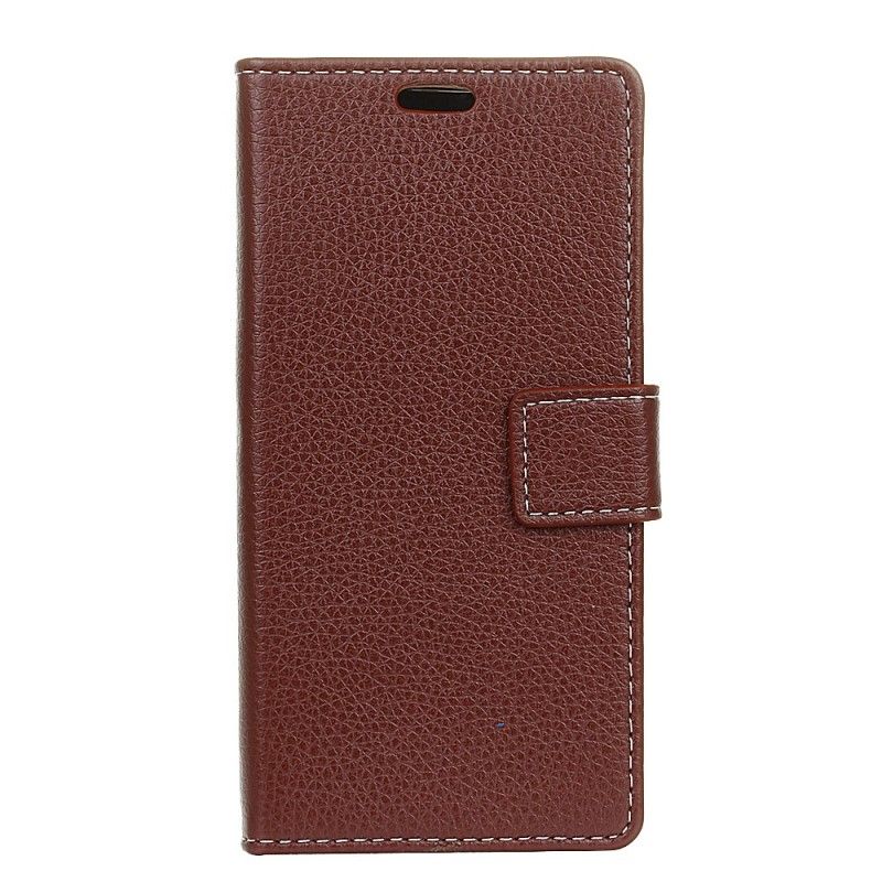 Flip Cover Sony Xperia 10 Plus Mobilcover Søm I Retro Kunstlæder