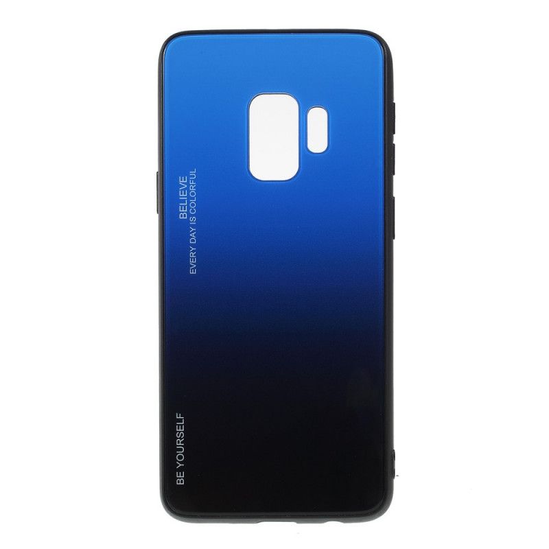 Cover Samsung Galaxy S9 Rød Galvaniseret Farve