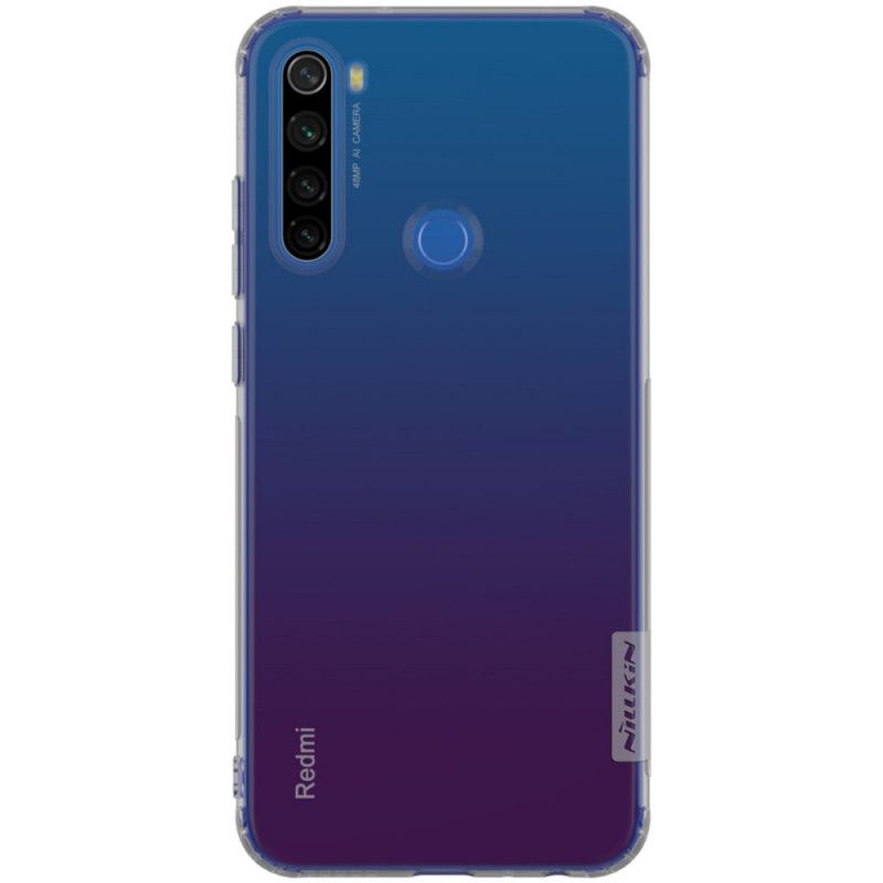Cover Xiaomi Redmi Note 8T Grå Gennemsigtig Nillkin