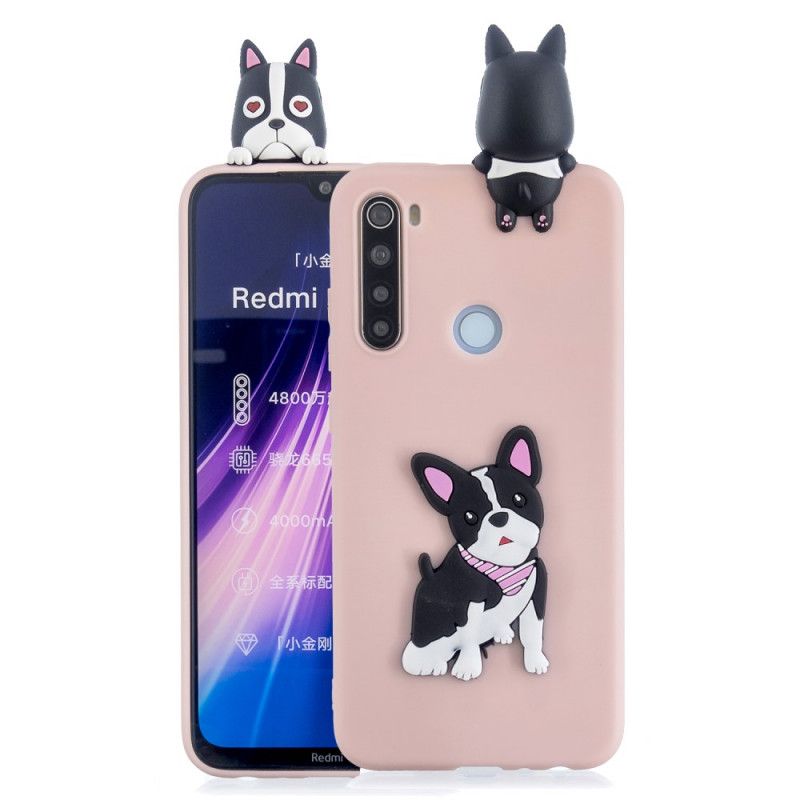 Cover Xiaomi Redmi Note 8T Mobilcover Hunden Flavien