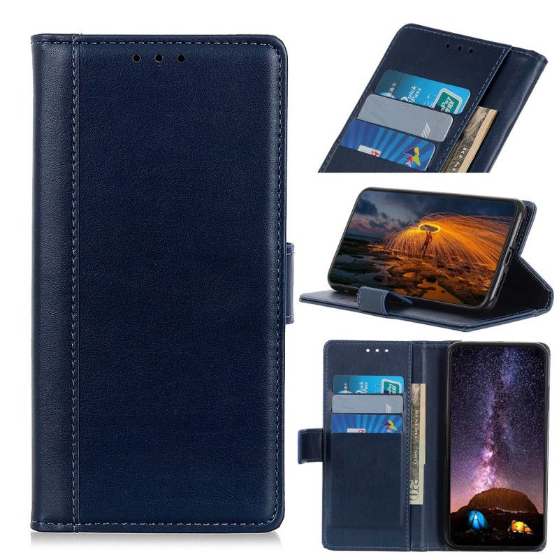 Flip Cover Xiaomi Redmi Note 8T Sort Split Læder Stil