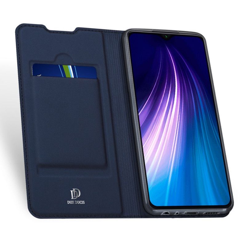 Læder Cover Xiaomi Redmi Note 8T Sort Pro Dux Ducis Hud