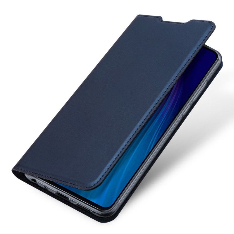 Læder Cover Xiaomi Redmi Note 8T Sort Pro Dux Ducis Hud