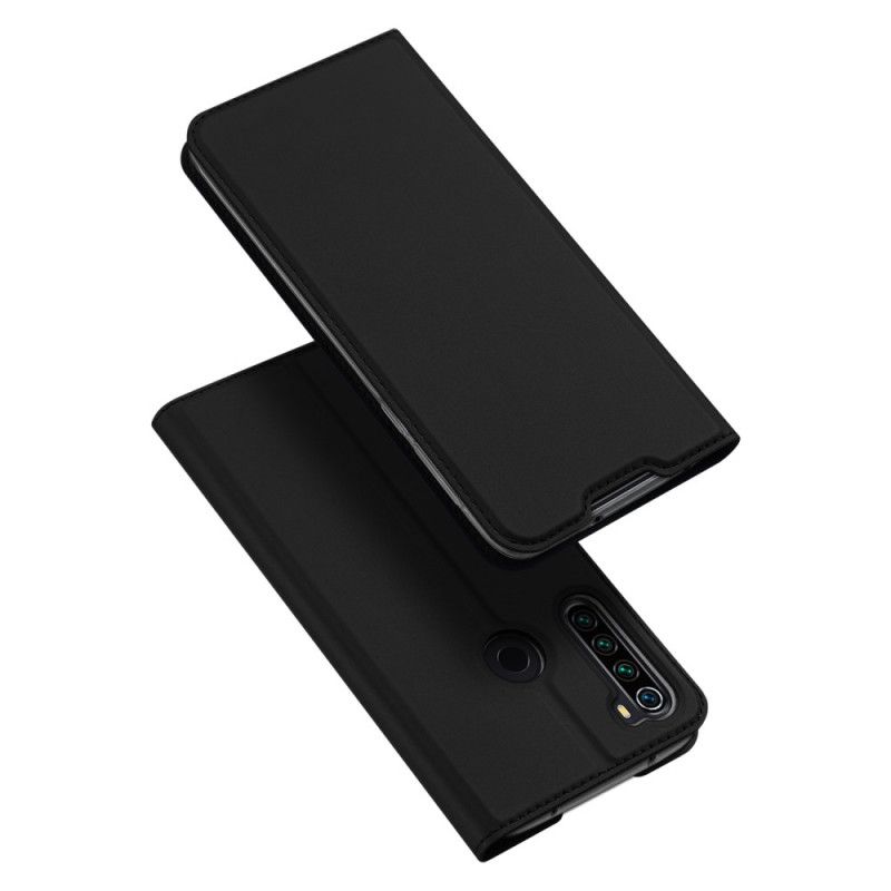 Læder Cover Xiaomi Redmi Note 8T Sort Pro Dux Ducis Hud