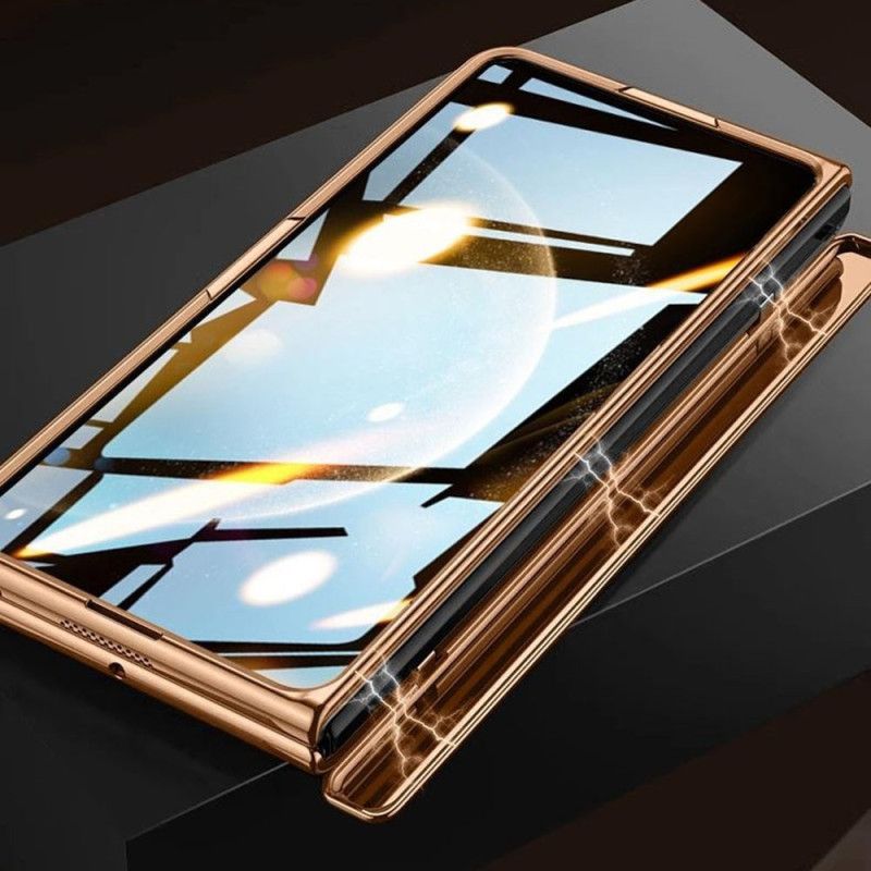 Cover Huawei Mate X6 Tekstureret Kunstlæder Med Skærmbeskytter