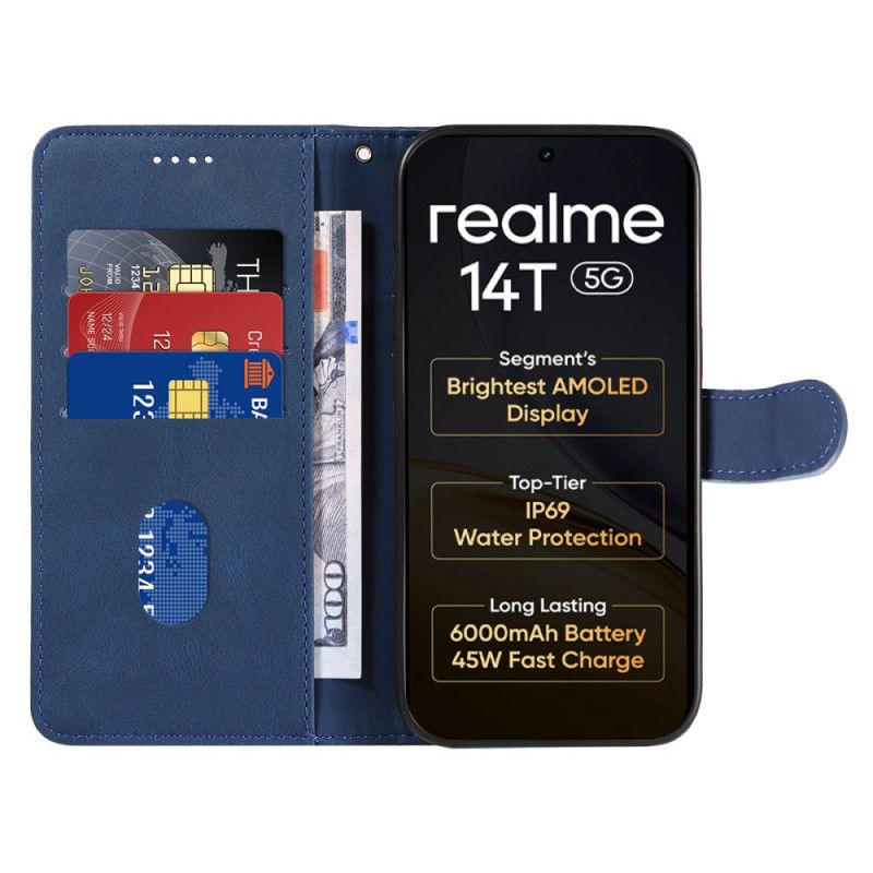 Flip Cover Realme 14t 5g Ripple